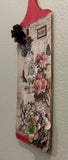 Roses and Butterfly Wall Hanger with Flower embellishments